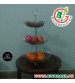Stainless Steel 3 Tire Fruit Basket 